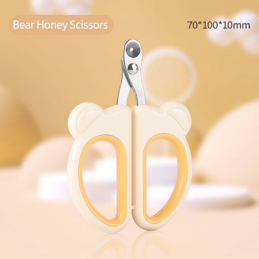 Bear - Shaped Pet Nail Clippers Cut Nails Easily, Even for Beginners