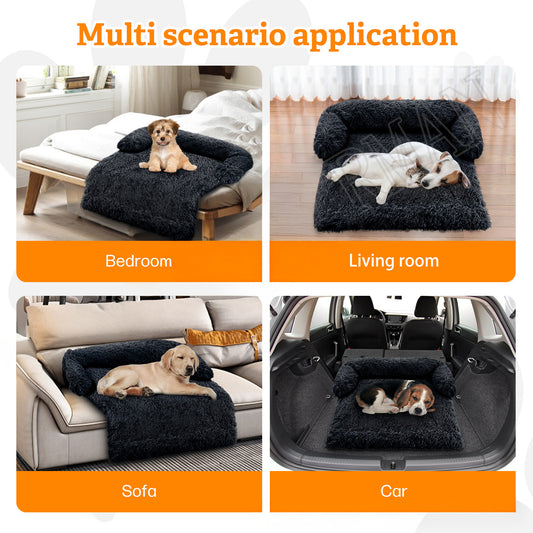 Plush Washable Pet Bed