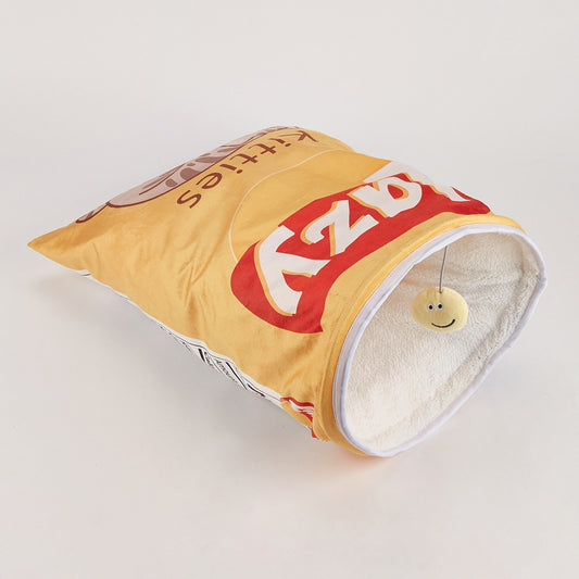 Chips Bag Cat Bed - A Cozy “Snack” for Your Cat