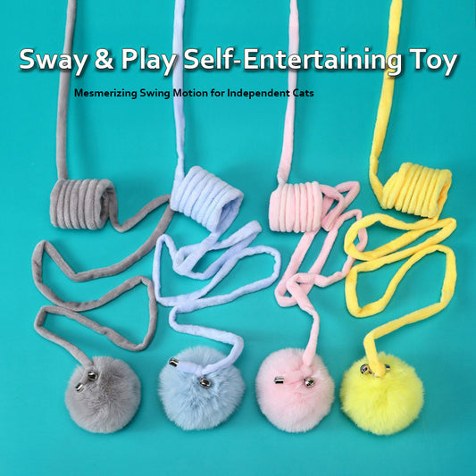 Hanging Door Cat Teaser Toy